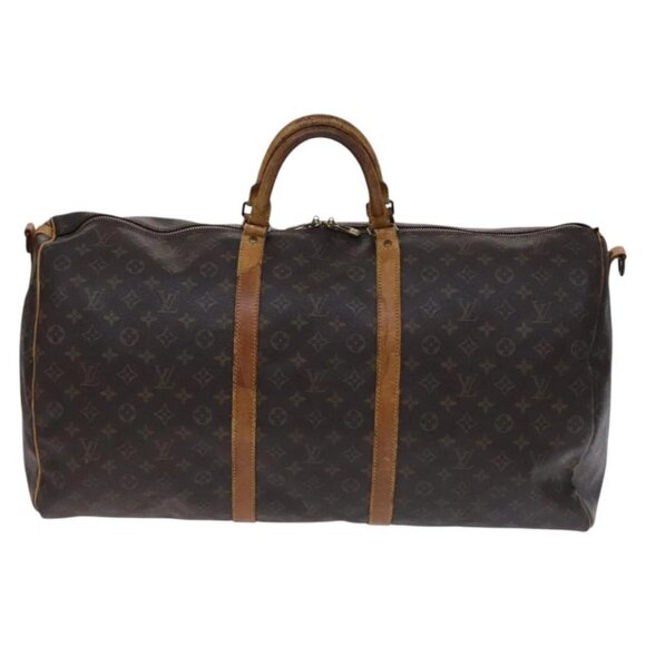 LOUIS VUITTON Monogram Keepall Bandouliere 60 Boston Bag - Picture 7 of 15